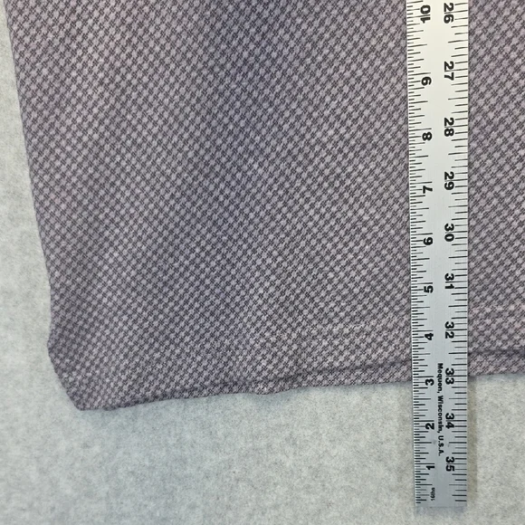 Lands' End Men's Lavender Polo Shirt - Picture 6 of 9